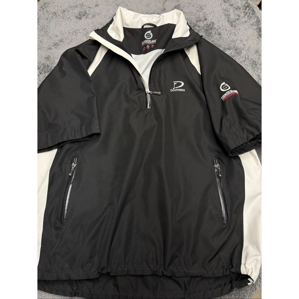 Sunderland Doonbeg Short Sleeve Half Zip Golf Windbreaker, Size Men’s XXL!